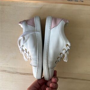 Dolce & Gabbana Girls Kids Pink and White Sneakers - 29  / 11.5 - Small Flaw
